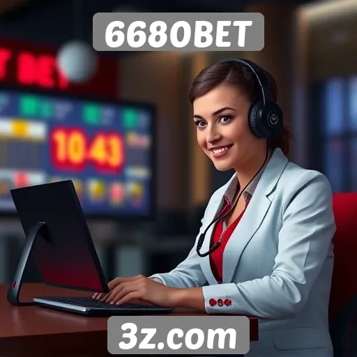 Como funciona o suporte ao cliente no 6680BET