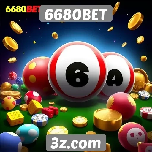 Diversidade de jogos oferecidos na plataforma 6680BET